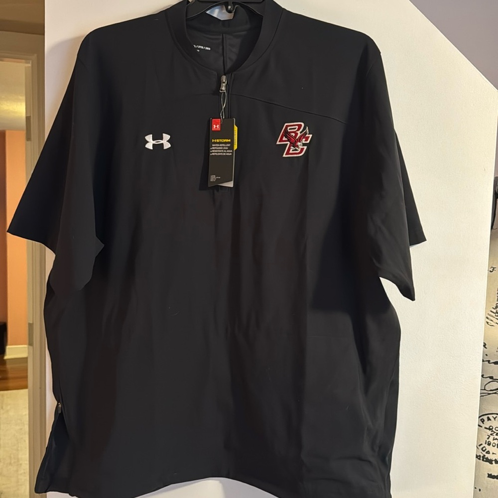 Under Armour water-repellant loose bc short sleeve wind jacket xxl nwt